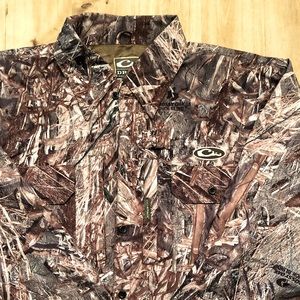 Drake Waterfowl Hunting Shirt, Size M